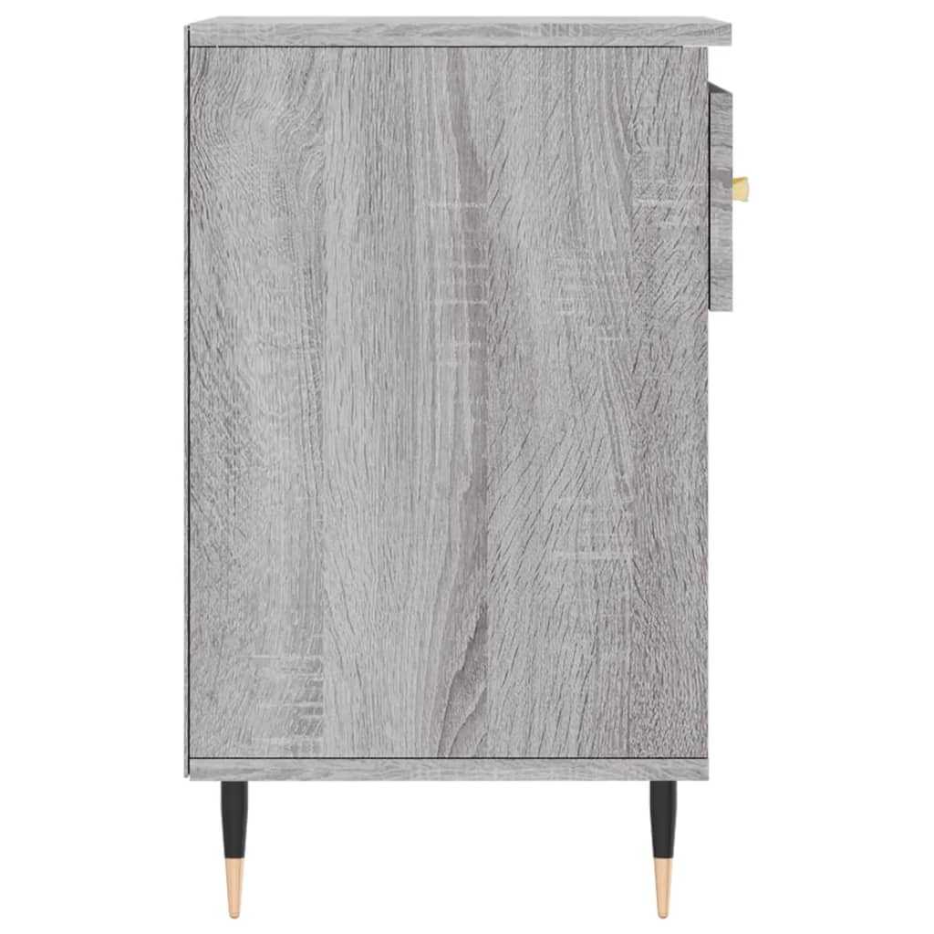 Étagère à chaussures gris Sonoma 102x36x60 cm en bois