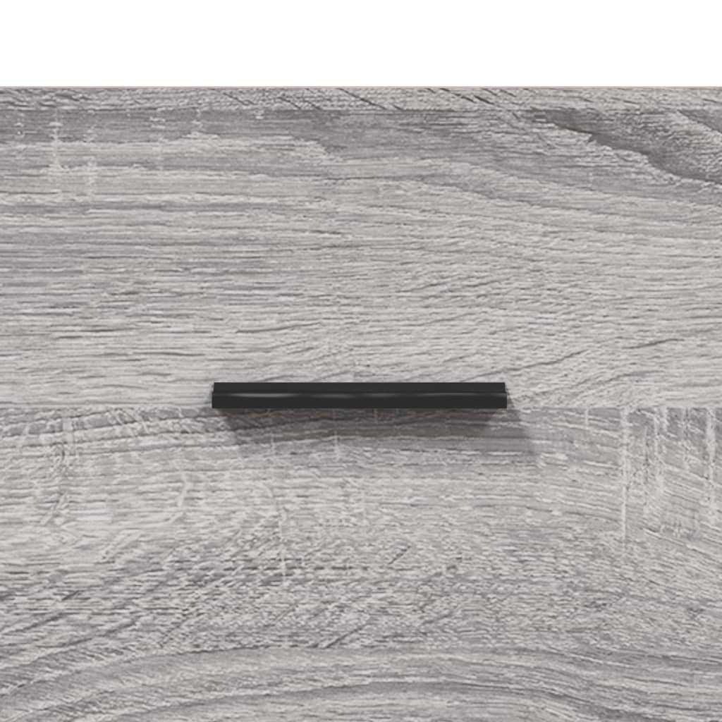 Étagère à chaussures gris Sonoma 102x36x60 cm en bois