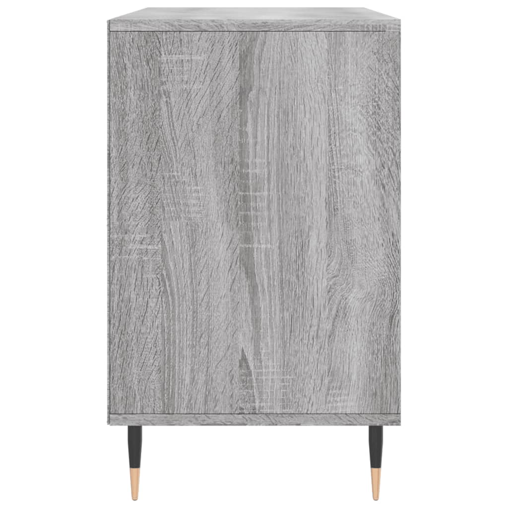 Étagère à chaussures gris Sonoma 102x36x60 cm en bois
