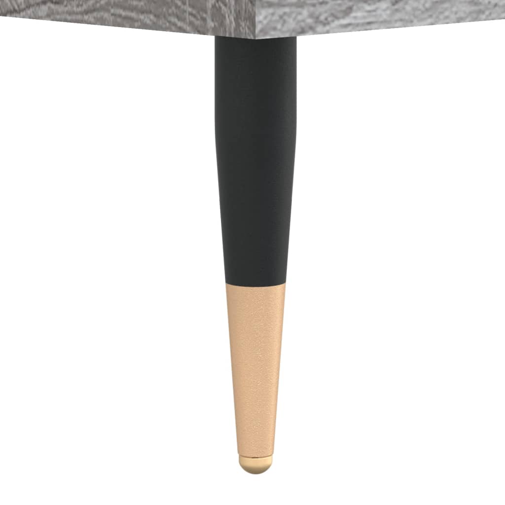 Étagère à chaussures gris Sonoma 102x36x60 cm en bois