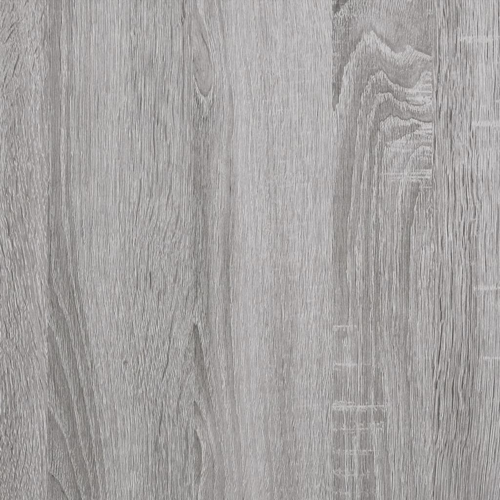 Étagère à chaussures gris Sonoma 102x36x60 cm en bois