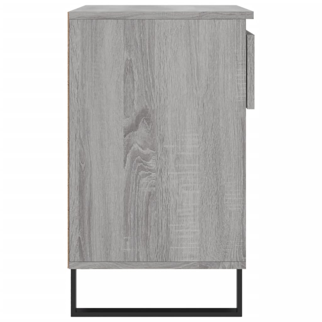 Étagère à chaussures gris Sonoma 70x36x60 cm en bois