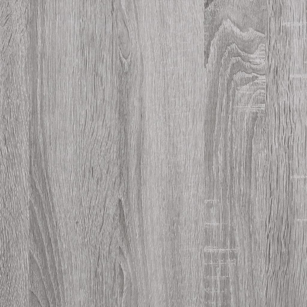 Étagère à chaussures gris Sonoma 70x36x60 cm en bois