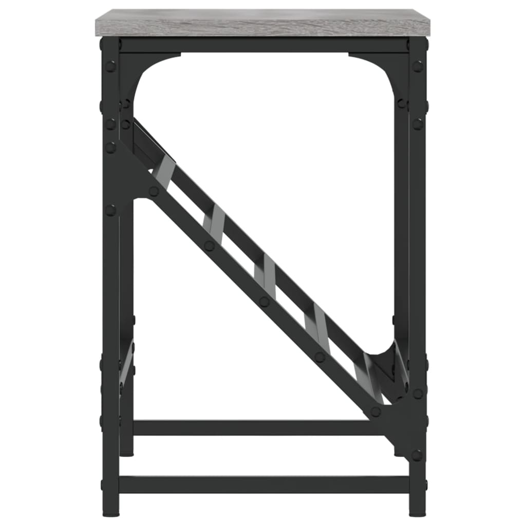Étagère à chaussures gris Sonoma 60x30x45 cm en bois