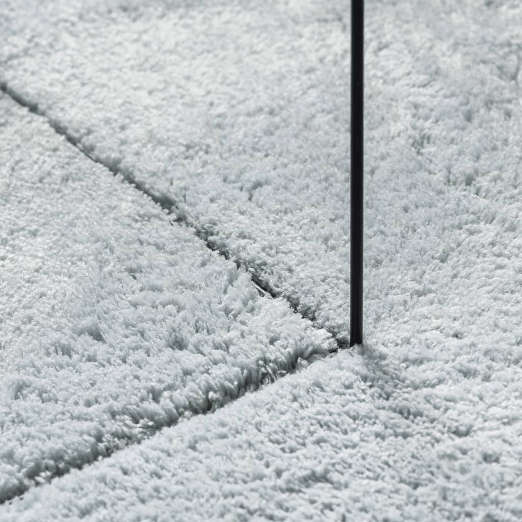 Rug HUARTE Short Pile Soft and Washable Blue 80x250 cm