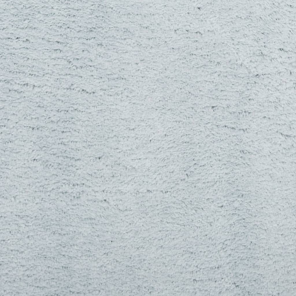 Rug HUARTE Short Pile Soft and Washable Blue 80x250 cm