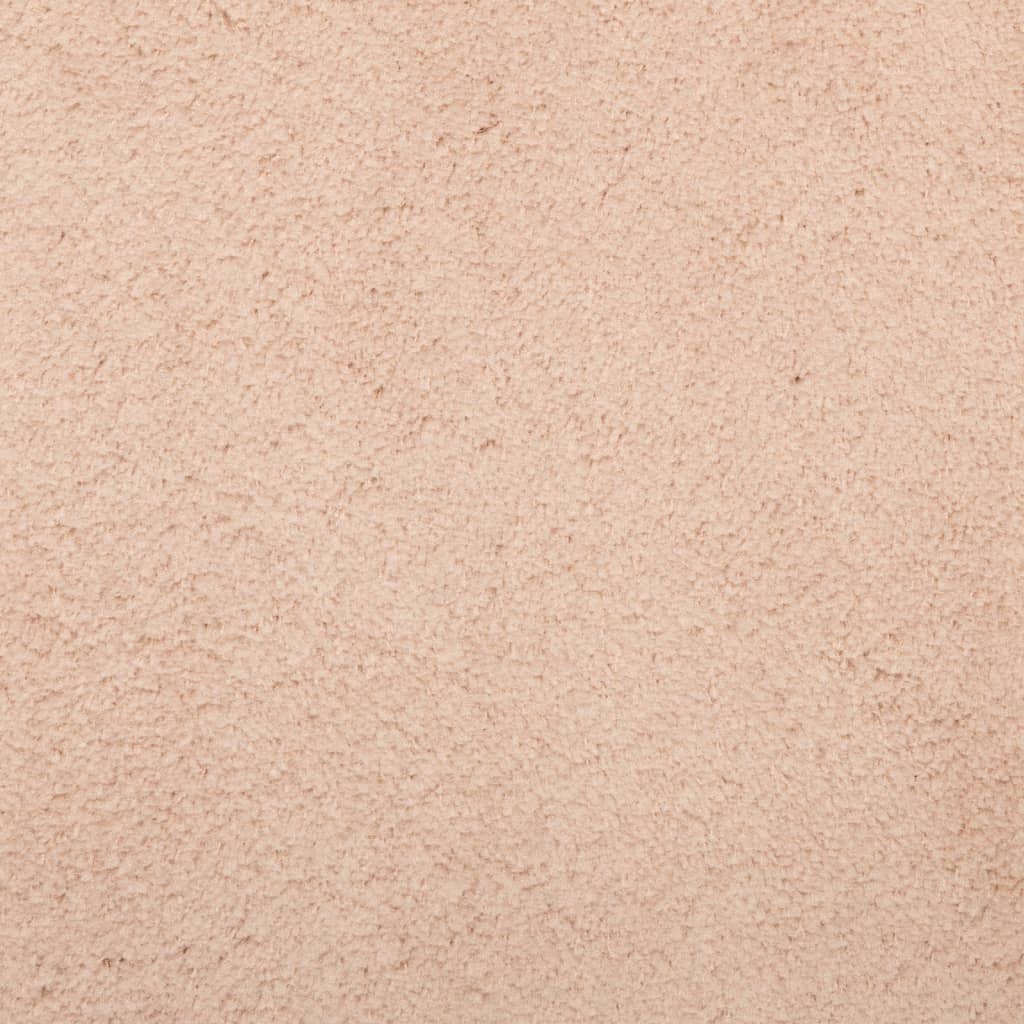 Teppich HUARTE Kurzflor Weich und Waschbar Blassrosa 120x170 cm