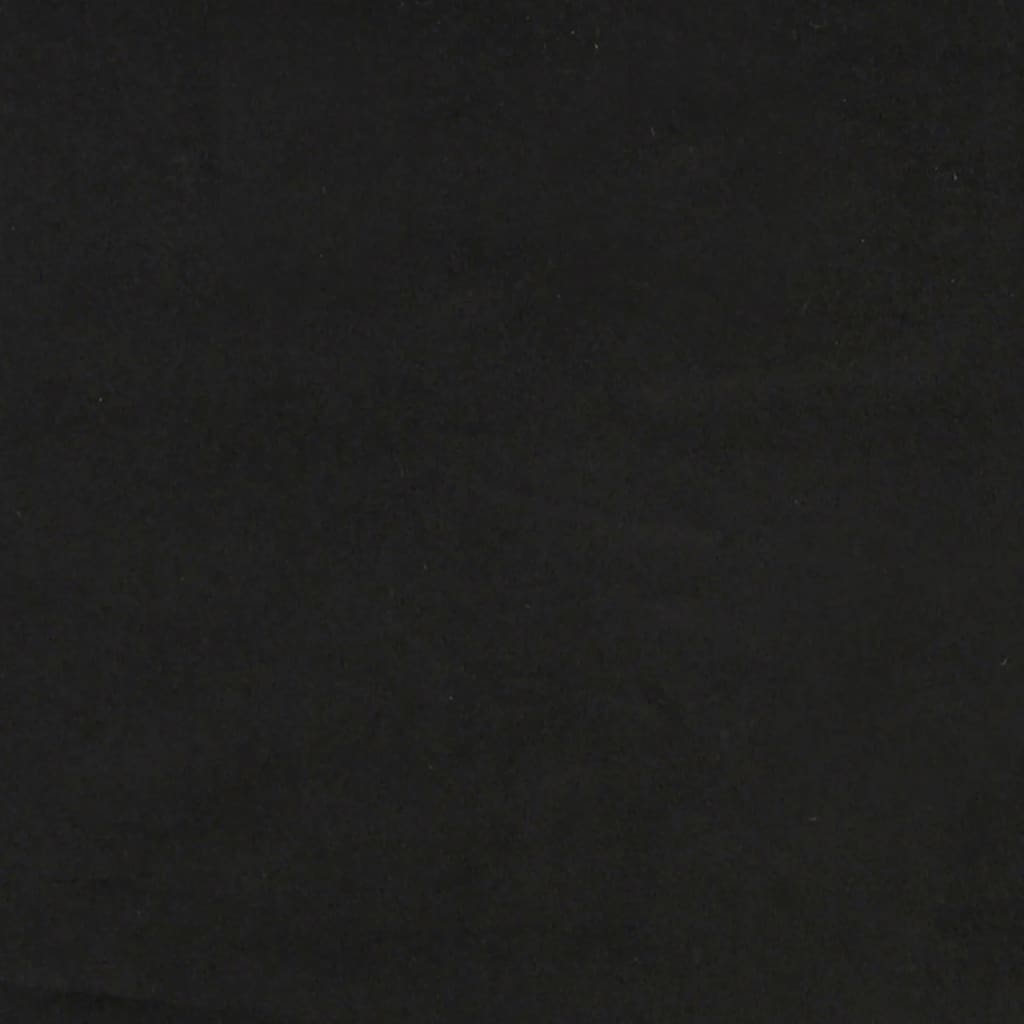 Bettgestell ohne Matratze Schwarz 180x200 cm Samt