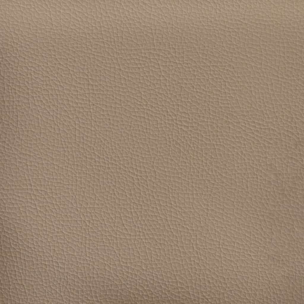 Bettgestell ohne Matratze "Zadar" Cappuccino-Braun 100x200 cm Kunstleder