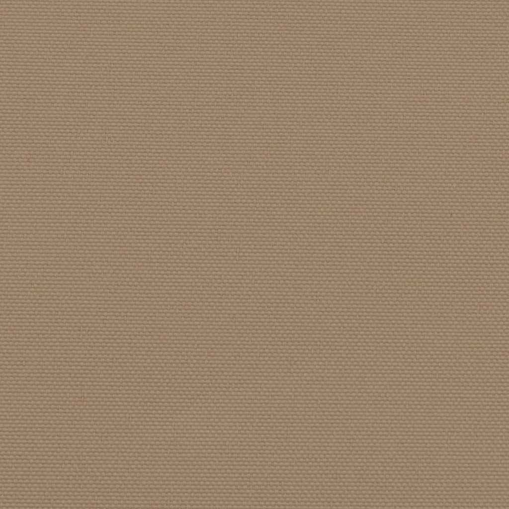 Seitenmarkise Ausziehbar Taupe 117x300 cm
