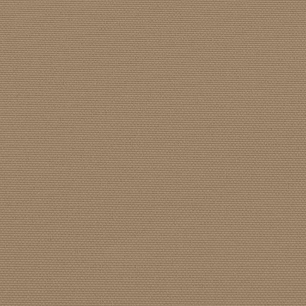 Seitenmarkise Ausziehbar Taupe 140x300 cm