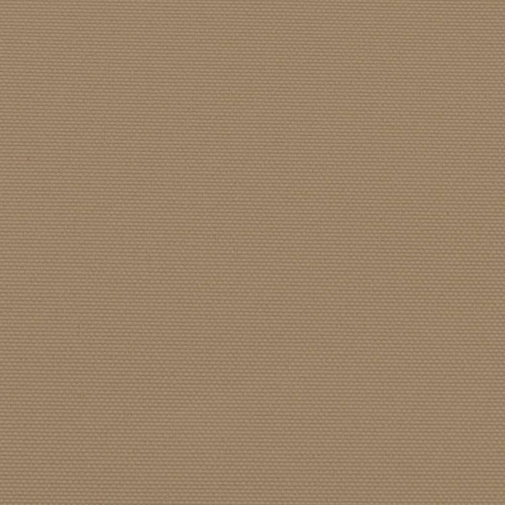 Seitenmarkise Ausziehbar Taupe 120x600 cm