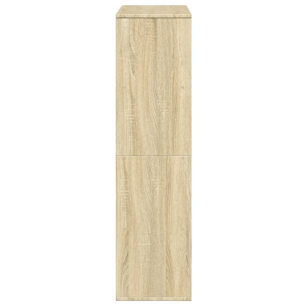 Bücherregal Sonoma-Eiche 100x33x125,5 cm Holzwerkstoff