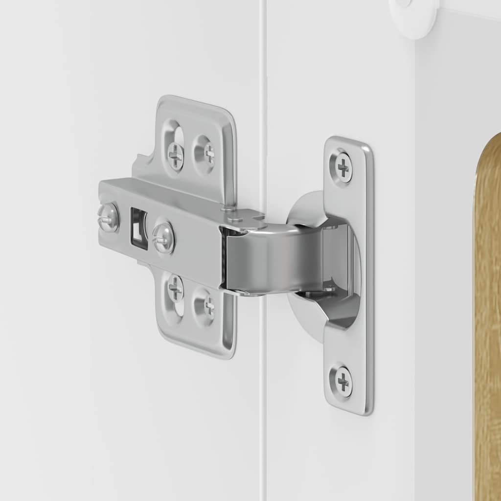 Küchen-Hängeschrank mit Glastür Kalmar Sonoma-Eiche Holzwerkstoff