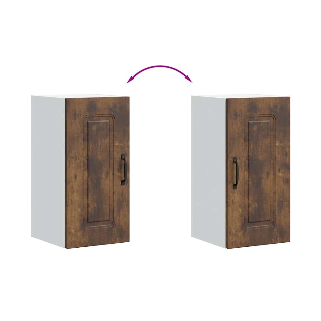 Küchen-Hängeschrank Kalmar Räuchereiche Holzwerkstoff