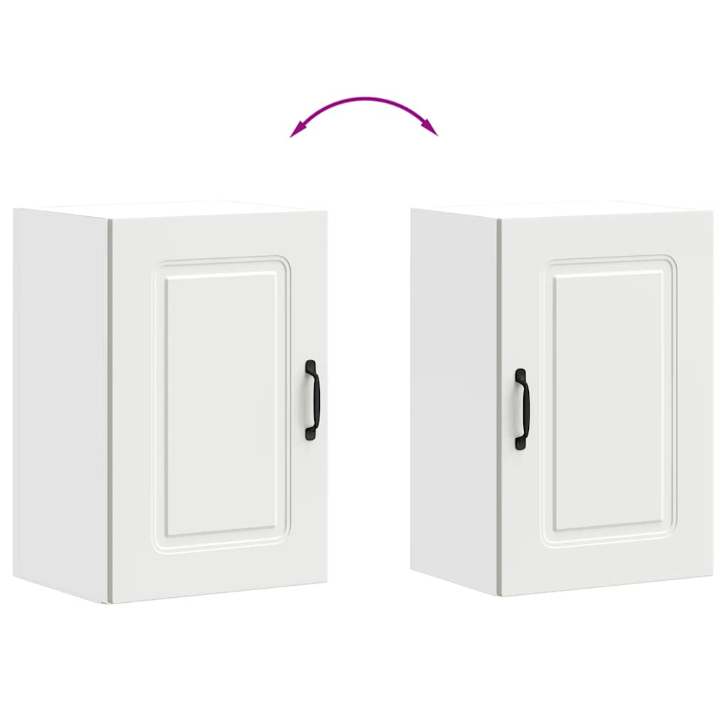 Küchen-Hängeschrank Kalmar Weiß Holzwerkstoff