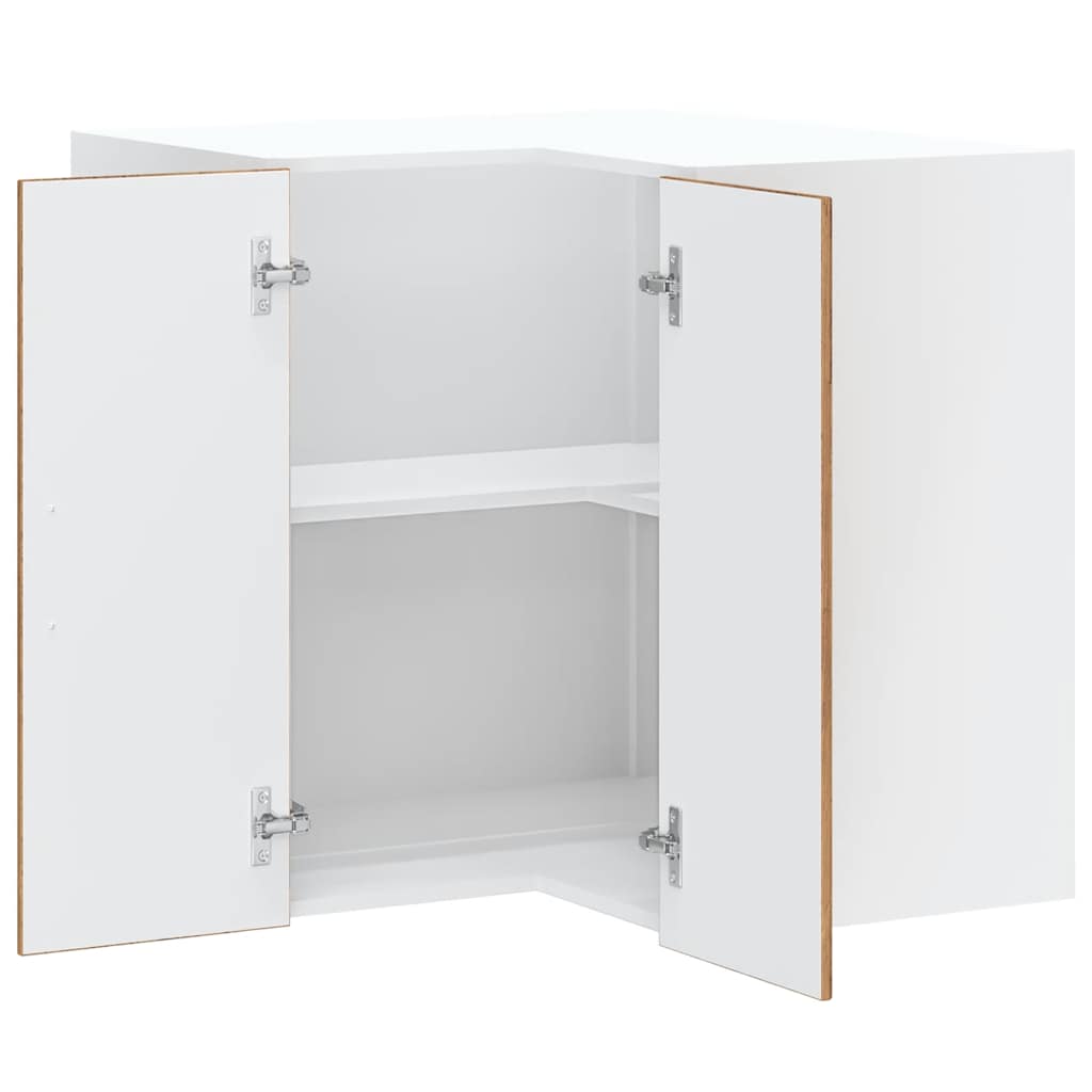Küchen-Eckhängeschrank Kalmar Altholz-Optik Holzwerkstoff