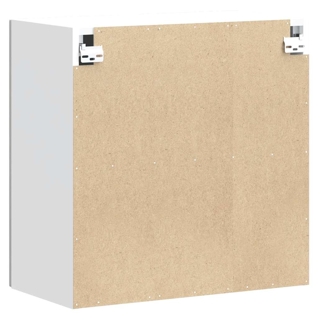Küchen-Hängeschrank Lucca Hochglanz-Weiß Holzwerkstoff