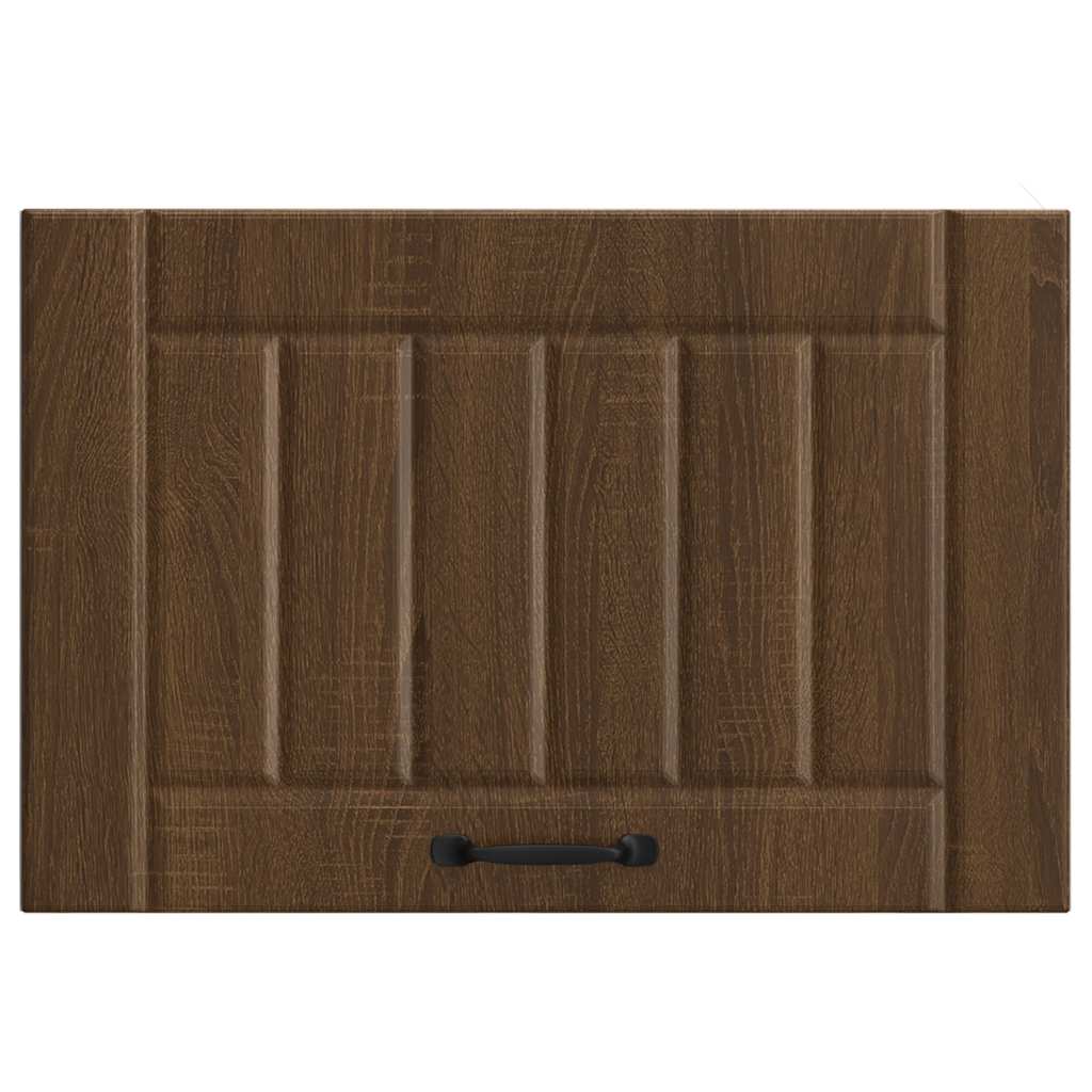 Küchen-Hängeschrank Lucca Braun Eichen-Optik Holzwerkstoff