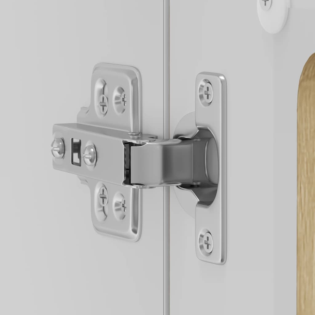 Küchen-Hängeschrank mit Glastür Lucca Sonoma-Eiche Holzwerkstoff