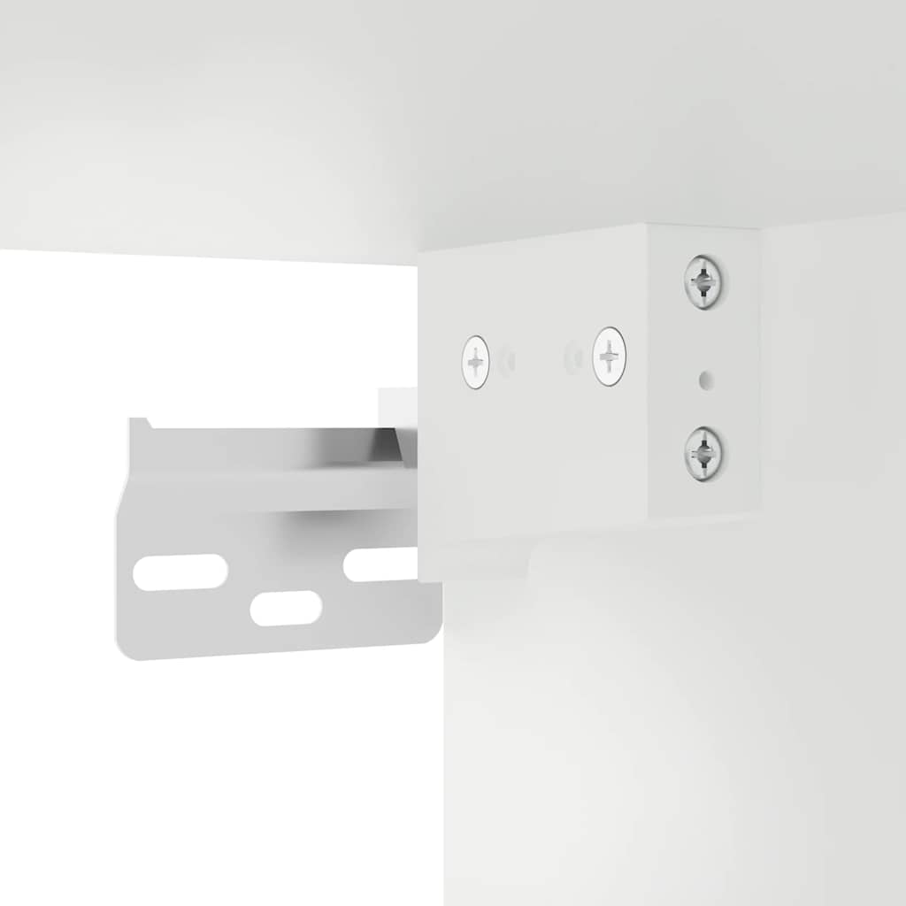 Küchen-Hängeschrank mit Glastür Lucca Sonoma-Eiche Holzwerkstoff