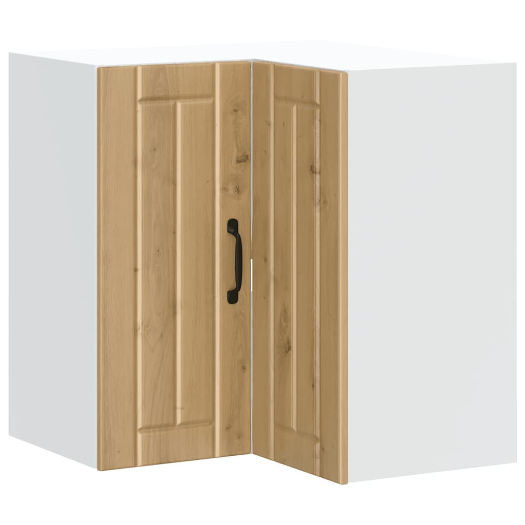 Küchen-Eckhängeschrank Lucca Artisan-Eiche Holzwerkstoff