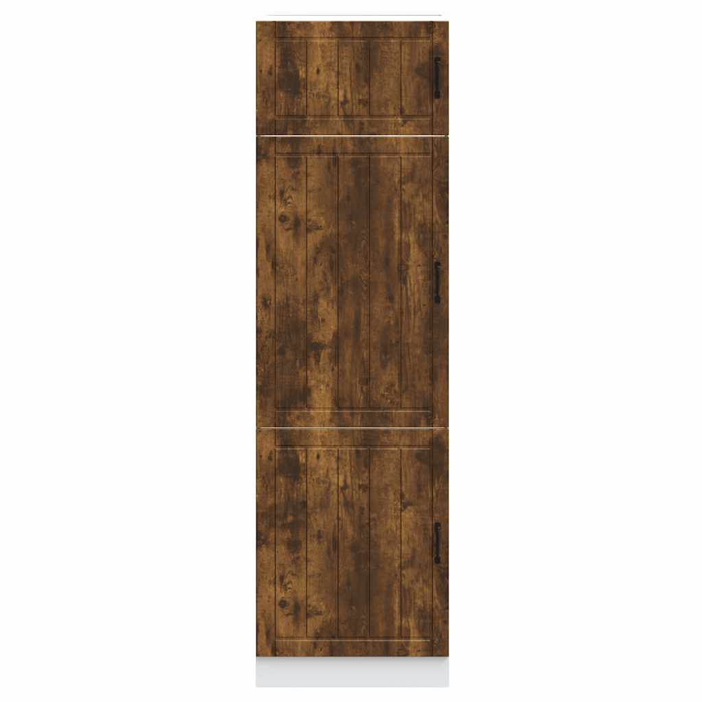 Küchenschrank Lucca Räuchereiche Holzwerkstoff