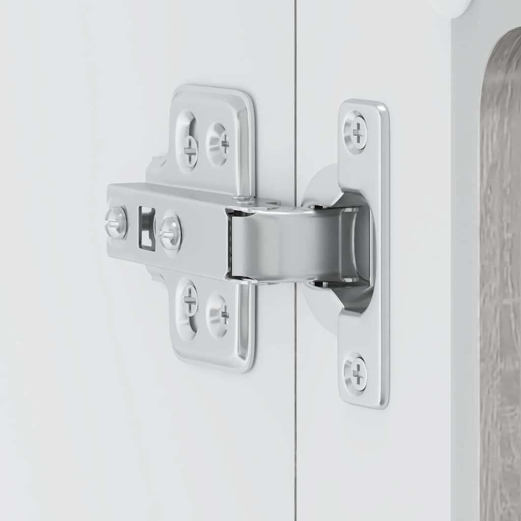 Küchen-Hängeschrank mit Glastür Lucca Grau Sonoma Holzwerkstoff