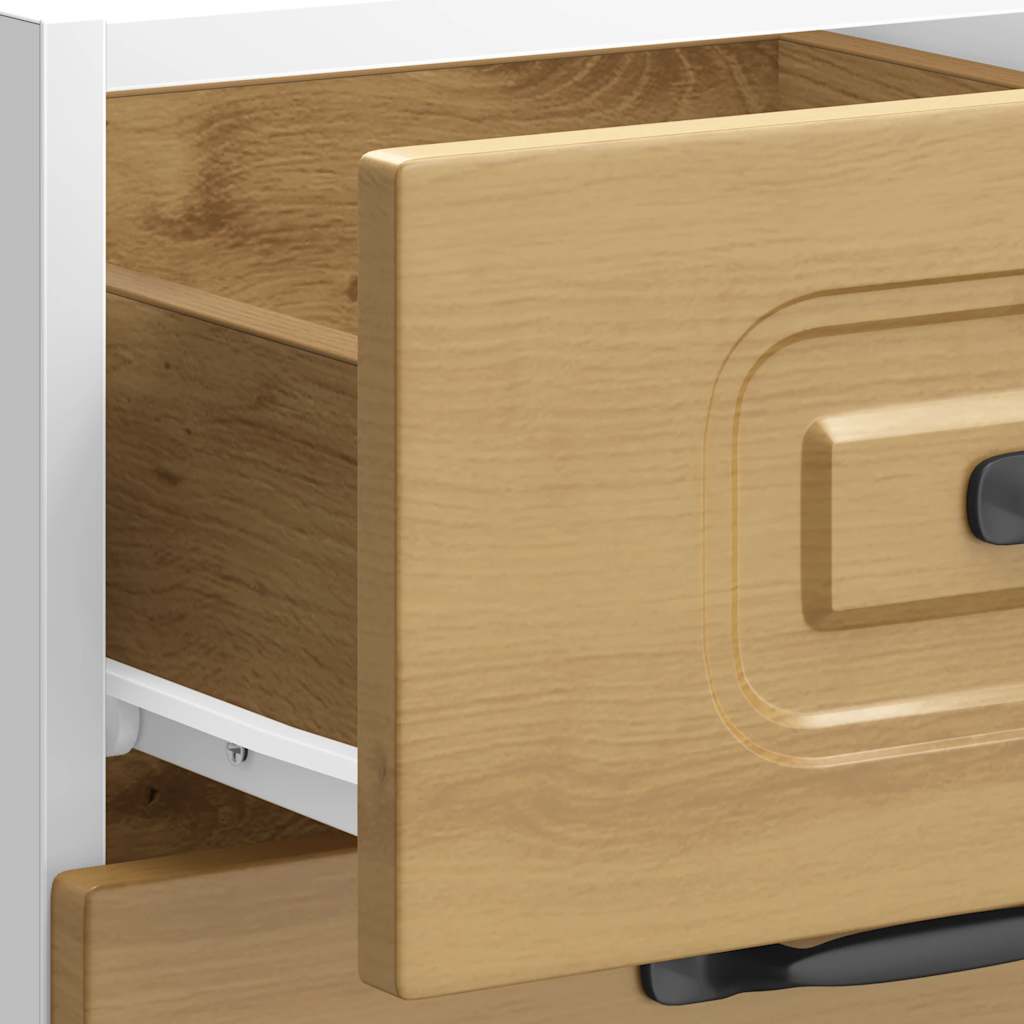 Küchenunterschrank Kalmar Artisan-Eiche Holzwerkstoff