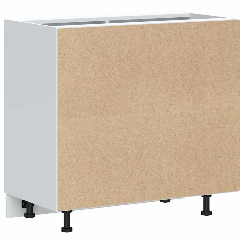 Küchenunterschrank Lucca Räuchereiche Holzwerkstoff