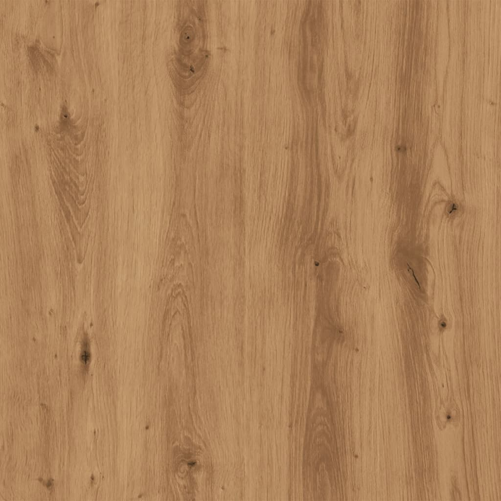 Badspiegel mit Ablage Artisan-Eiche 40x11x37 cm Holzwerkstoff